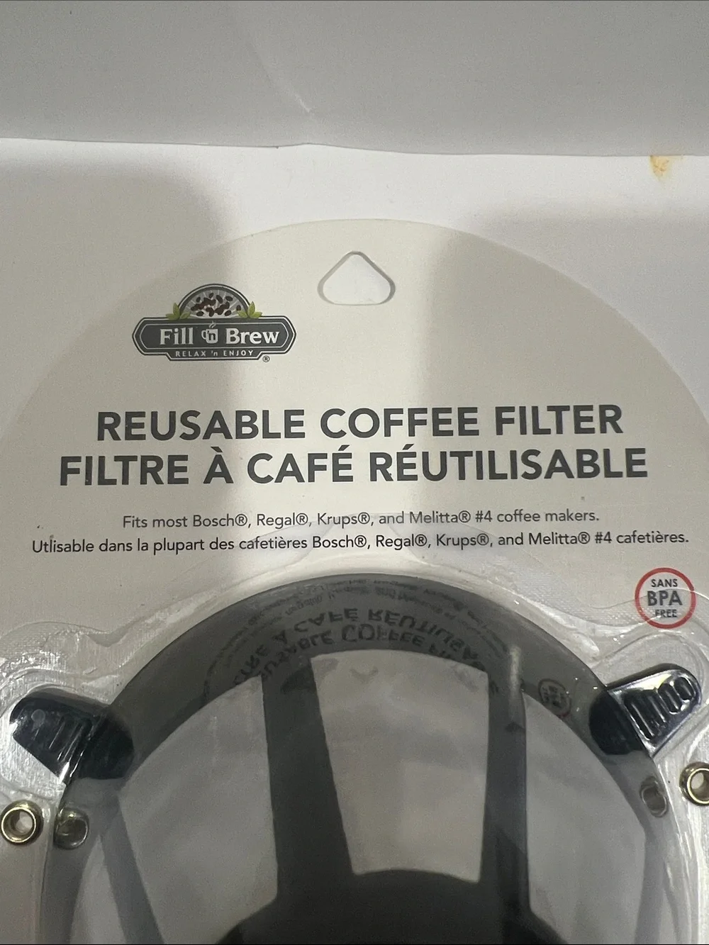 Reusable Coffee Filter - Black